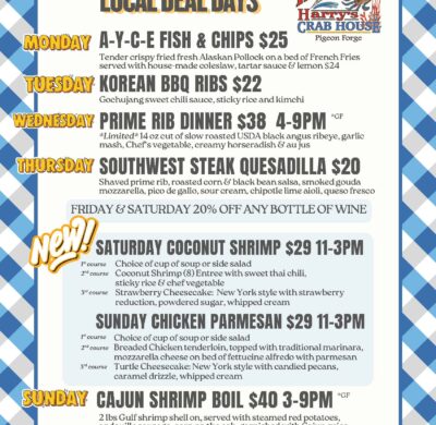 Weekly Specials