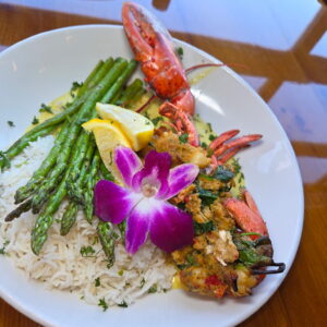 Seafood Stuffed Lobster